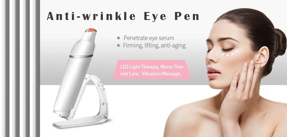 Hot Facial Vibration Skin Tightening Device Ion Anti-Wrinkle Remove Dark Circles Eye Care Massage Machine Beauty Plasma Pen